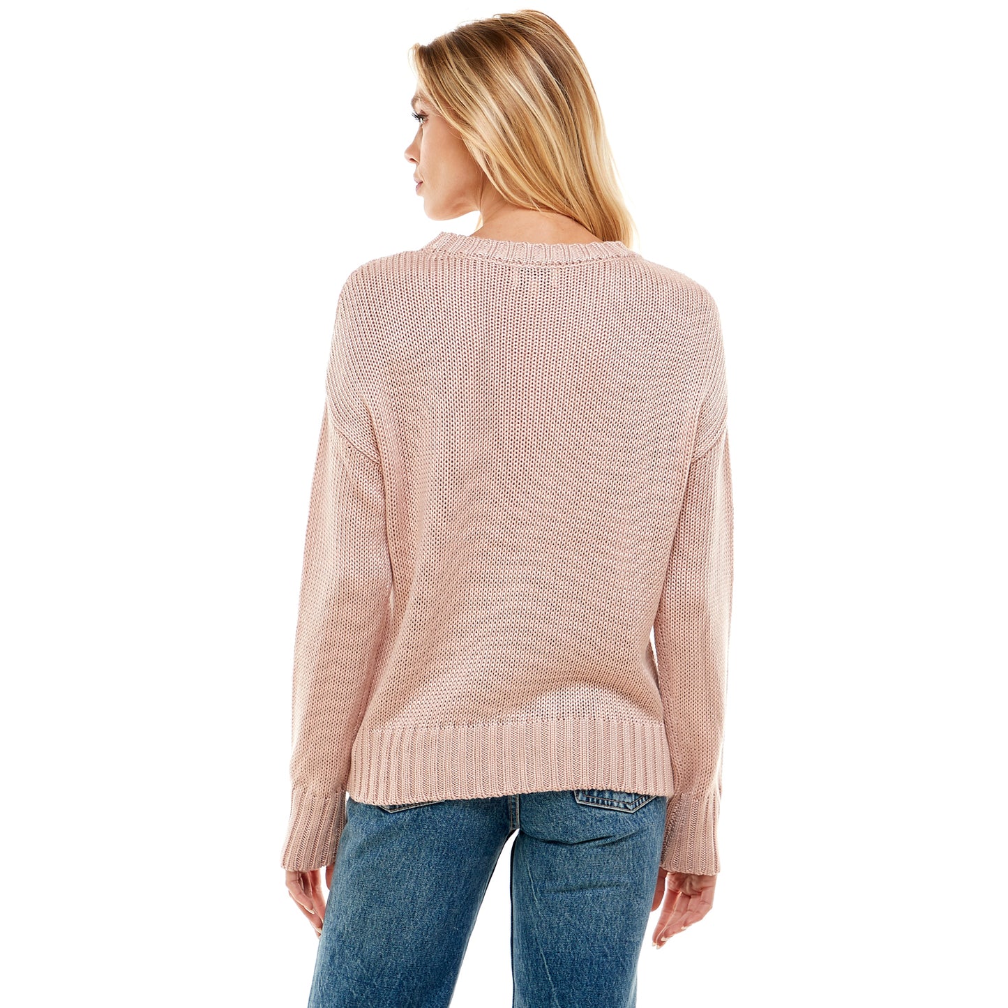 Long Sleeve Scoop Neck Sweater