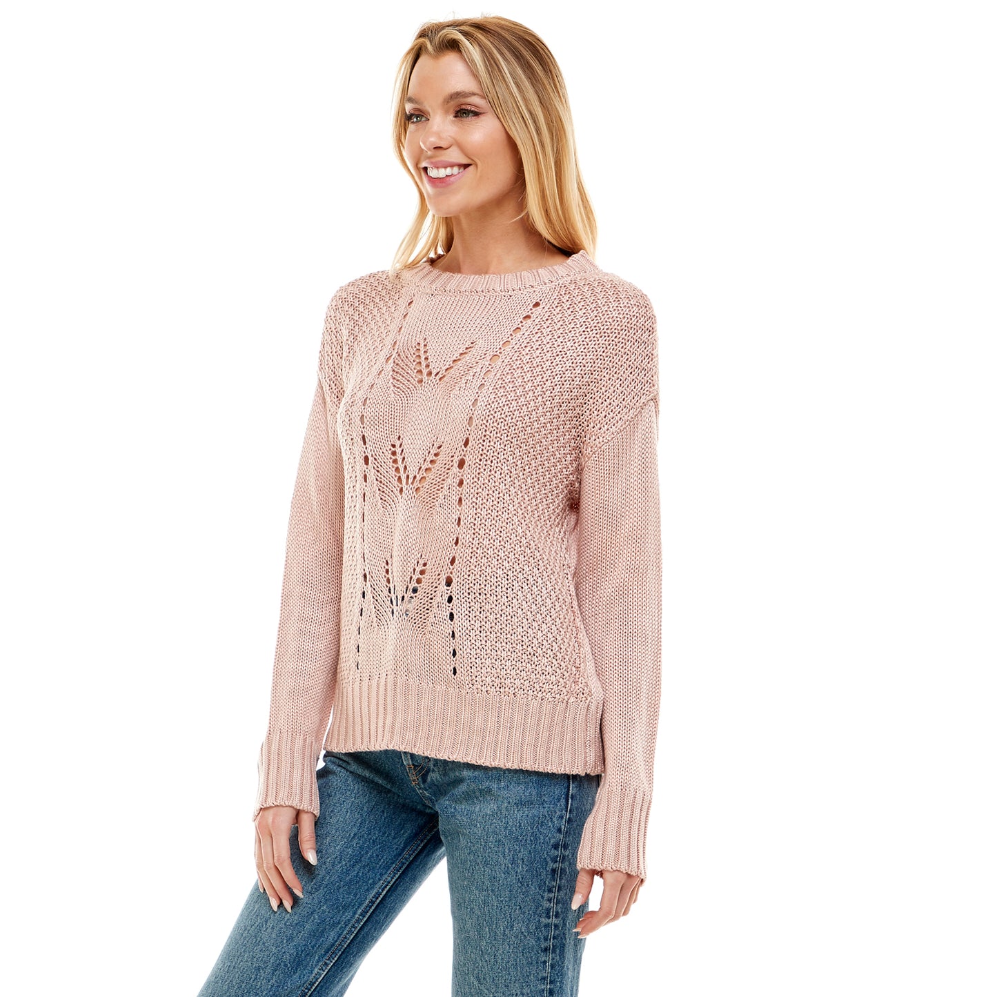 Long Sleeve Scoop Neck Sweater