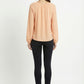 Women's Lily Star Pleated V-Neck Blouse