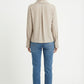 Women's Love & Piece Soft Ruffle Collar Button-Up Top