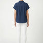 Women's Love & Piece Short-Sleeve Button-Up Shirt with Pocket