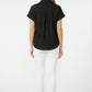 Women's Love & Piece Short-Sleeve Button-Up Shirt with Pocket