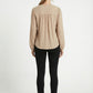 Women's Lily Star Effortless Sparkle Split Neck Blouse