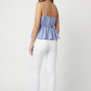 Women's Lily Star Breezy Gathered Waist Cami Top