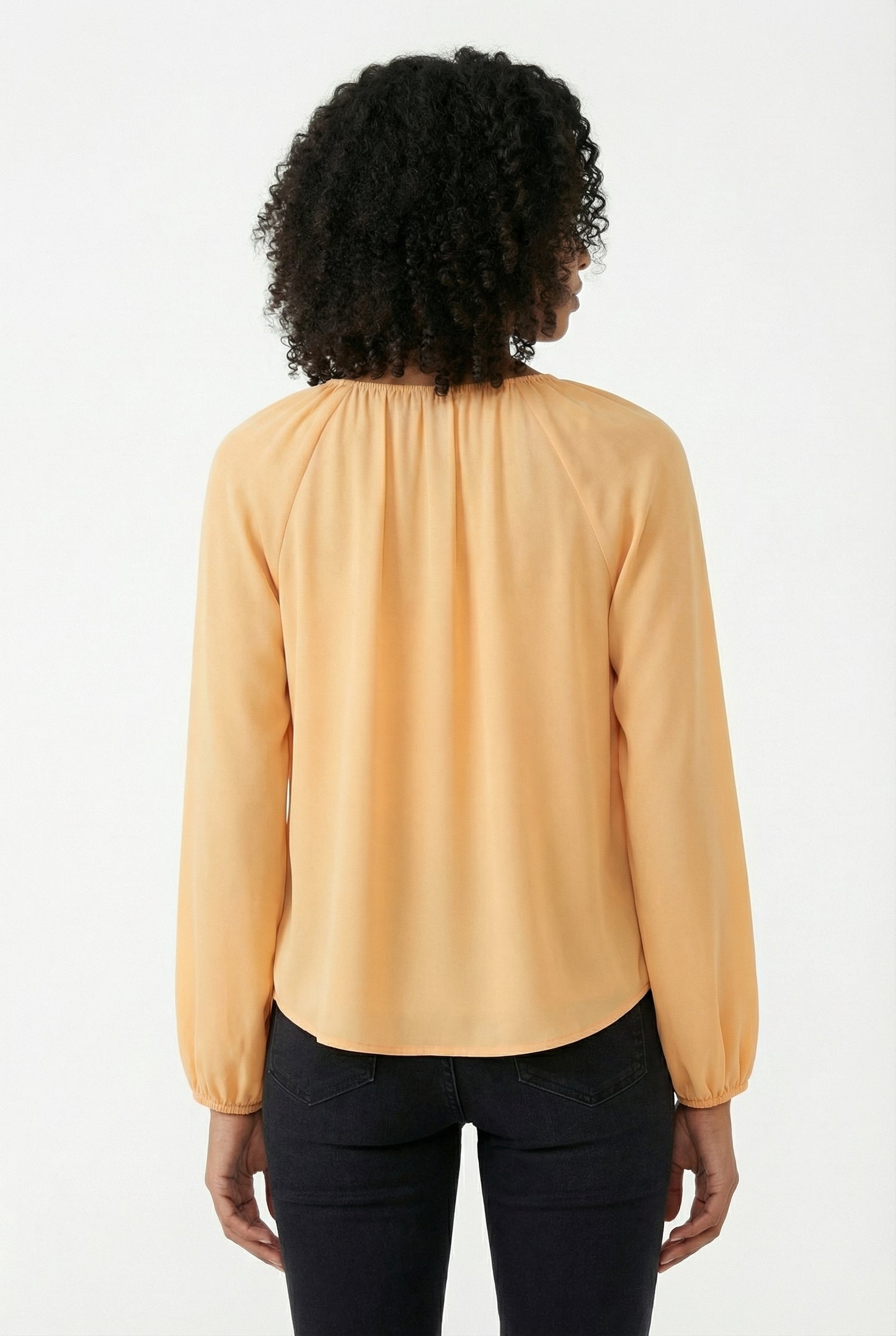 Women's Lily Star Pleated V-Neck Blouse