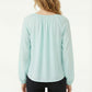Women's Lily Star Pleated V-Neck Blouse