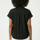 Women's Love & Piece Short-Sleeve Button-Up Shirt with Pocket
