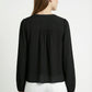 Women's Lily Star Effortless Sparkle Split Neck Blouse