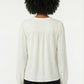 Women's Lily Star Effortless Sparkle Split Neck Blouse