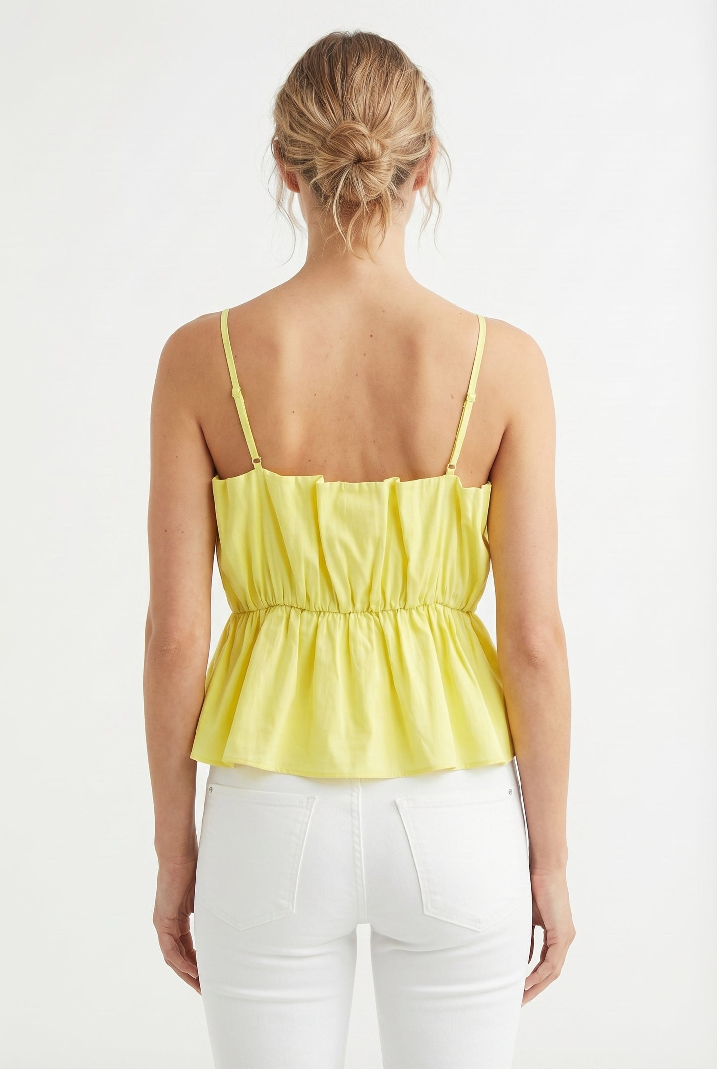 Women's Lily Star Breezy Gathered Waist Cami Top