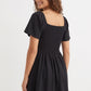 Women's As U Wish Flutter Sleeve Sweetheart Dress