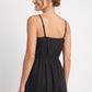 Women's As U Wish Sleeveless Midi Dress with Ruffle Trim