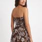 Women's As U Wish Strapless Mini Dress with Ruched Bodice