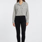 Women's Lily Star Striped Utility Crop Top