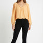 Women's Lily Star Pleated V-Neck Blouse