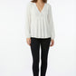 Women's Lily Star Breezy Embroidered V-Neck Top