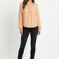 Women's Lily Star Pleated V-Neck Blouse