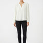 Women's Lily Star Effortless Sparkle Split Neck Blouse