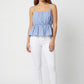 Women's Lily Star Breezy Gathered Waist Cami Top