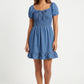 Women's As U Wish Smocked Ruffle Hem Dress