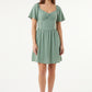Women's As U Wish Flutter Sleeve Sweetheart Dress