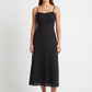 Women's As U Wish Sleeveless Midi Dress with Ruffle Trim