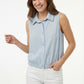 Women's Lily Star Effortless Sleeveless Top with Sparkle Detail