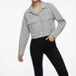 Women's Lily Star Striped Utility Crop Top