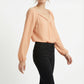 Women's Lily Star Pleated V-Neck Blouse