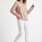 Women's Love & Piece Soft Ruffle Collar Button-Up Top