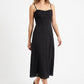 Women's As U Wish Sleeveless Midi Dress with Ruffle Trim