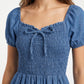 Women's As U Wish Smocked Ruffle Hem Dress