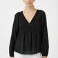 Women's Lily Star Breezy Embroidered V-Neck Top